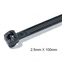 Stahovací páska 2,5x100mm, 100ks